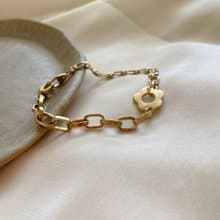 夏日花花 - 黃銅手鍊