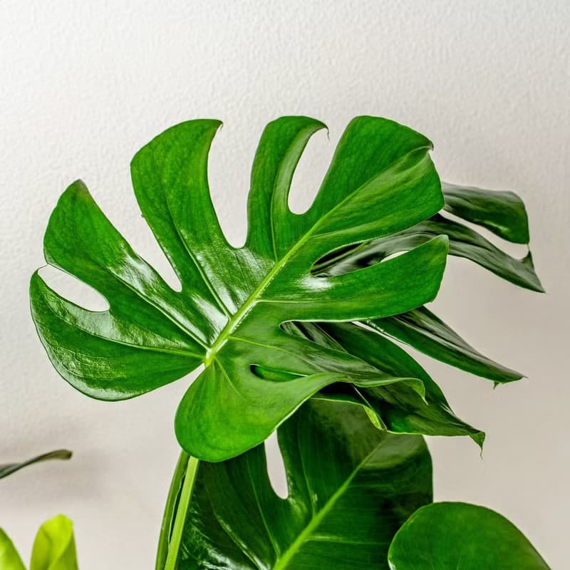 龜背芋細灰條紋水泥盆栽 室內植物 開幕盆栽推薦