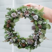 2024 - 白霧森林聖誕花圈 /聖誕禮物 交換禮物 聖誕節