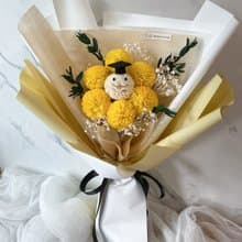 【花曖】太陽花畢業花束