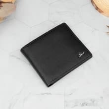 8卡簡約牛皮短夾29805