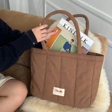 韓國 The Ally | EILEEN BAG (附化妝包) | 棕色 | 手袋 單肩包