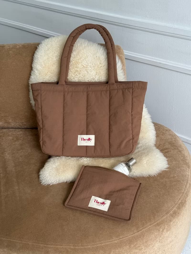 韓國 The Ally | EILEEN BAG (附化妝包) | 棕色 | 手袋 單肩包