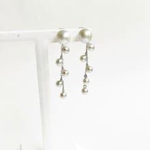Akoya pearl  earring lgb K18 日本産