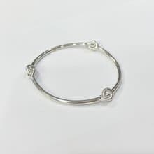 三等份純銀手環