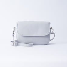 圓圓角側背包   Light Gray / 淺灰