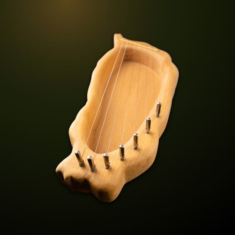 ７弦福爾摩沙之聲 台灣造型手工里拉琴 限時優惠中