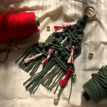 Macrame / Wall hanging / 中型壁掛 / 聖誕樹