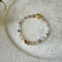 雙魚黃金彈性手鍊