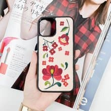 【瑪捷玫瑰】英式玫瑰粉/刺繡手機殼 iPhone