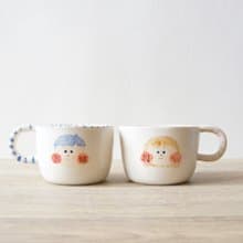 【陶瓷杯】 瓷器杯 祝福杯 情侶杯 250ml 400ml