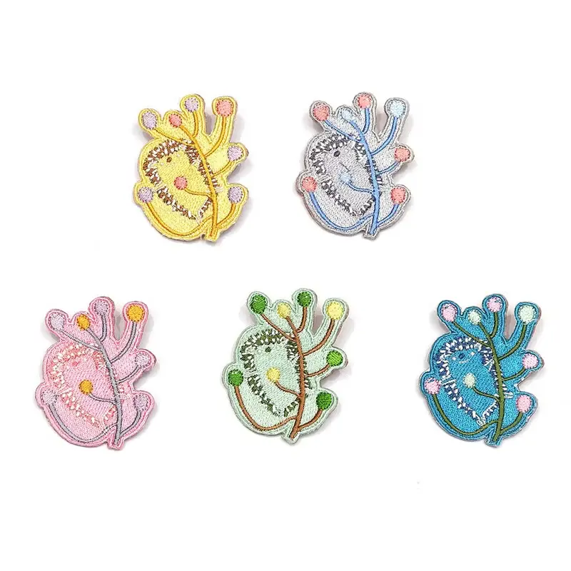獨家設計刺繡胸章(彩色蒲公英)灰丨婚禮小物 開學