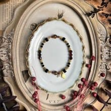 -血祭盛宴-天然水晶手鏈/黃銅手鍊