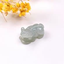 【招財神獸】冰糯種翡翠貔貅擺飾 | 天然緬甸玉翡翠A貨