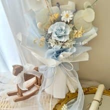 嗜花所 - 蘇打氣泡 畢業花束 永生花束 情人節花束 花禮