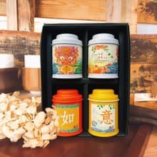 L3【無藏】公益禮盒 綜合四入紅茶【午陽納福】(1散茶+3茶包