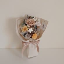 xuli.96 永生花胚布花束-M  仲夏夜之夢