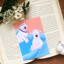 畢業禮物 - 高質感厚磅數插畫明信片 手帳 文具 卡片