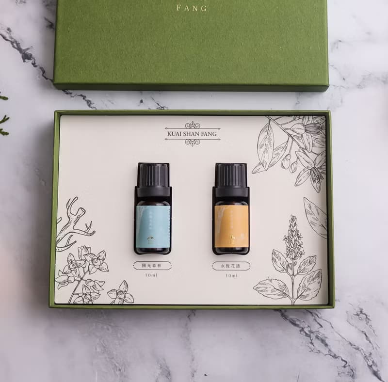 【情人節禮物】陽光花園複方精油禮盒 DIY手作調香