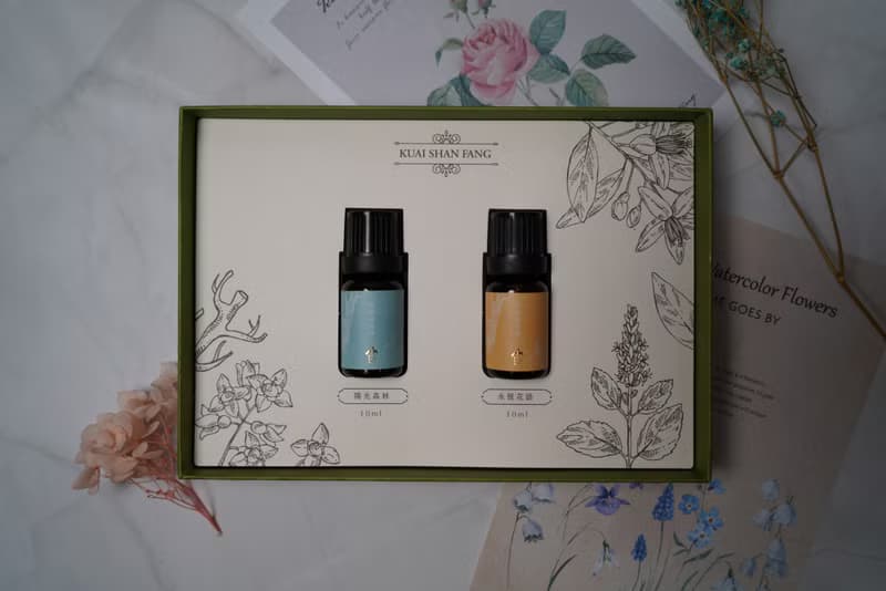 【情人節禮物】陽光花園複方精油禮盒 DIY手作調香