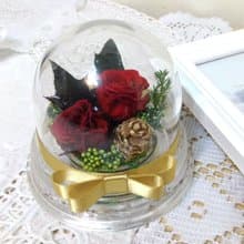  l 聖誕快樂迷你蛋型花禮 l *聖誕節*耶誕節*Merry Christmas*裝飾*不凋花.恆星花.永生花*交換禮物*