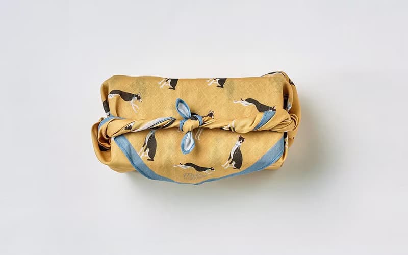Greyhound Linen Wraps, Furoshiki, Scarf, Shawl, Headscarf