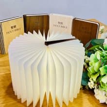 聖經 小夜燈 袖珍聖經燈 聖經燈受洗禮物 基督教文創