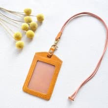 直式皮革證件套/gogoro2 gogoro3 S2感應卡皮套-銘黃