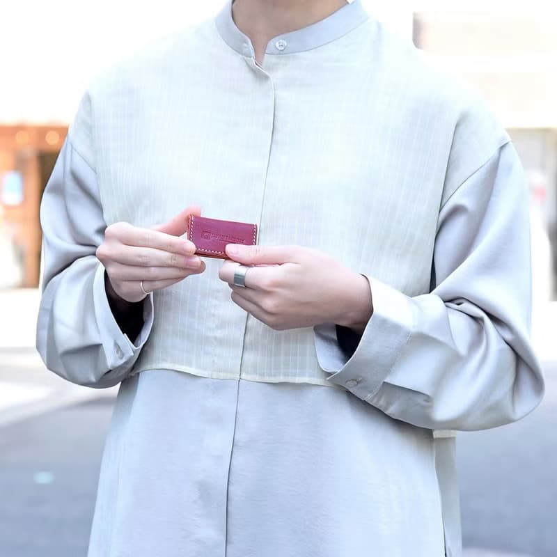 日本製 零錢包 長方形 手工 生日禮物 小錢包 栃木皮革
