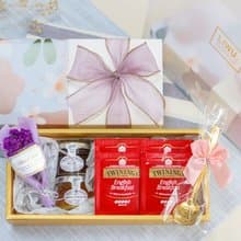 時光花語午茶長型禮盒(附提袋)(限宅配)