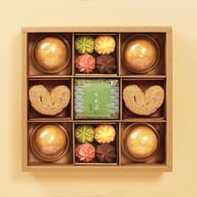 中秋節風呂敷禮盒-九宮格洋菓子禮盒