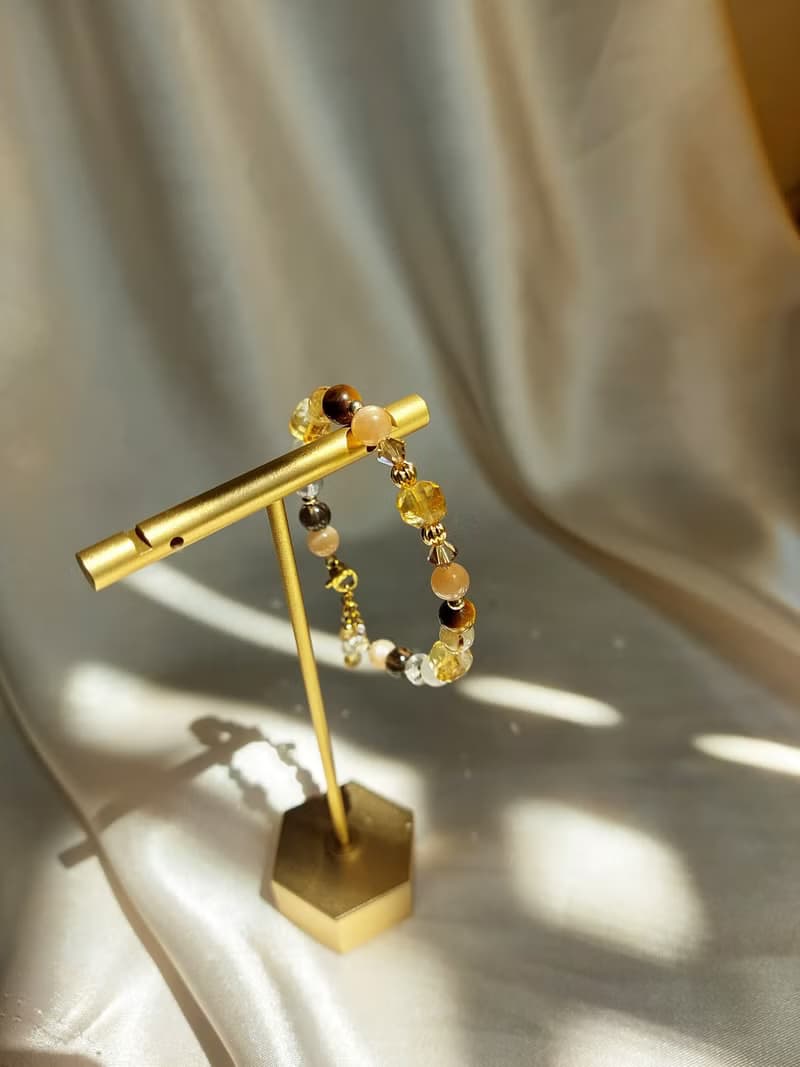金髮晶 黃水晶 鈦晶 太陽石 粉晶 白水晶流金歲月 | 招財黃水晶