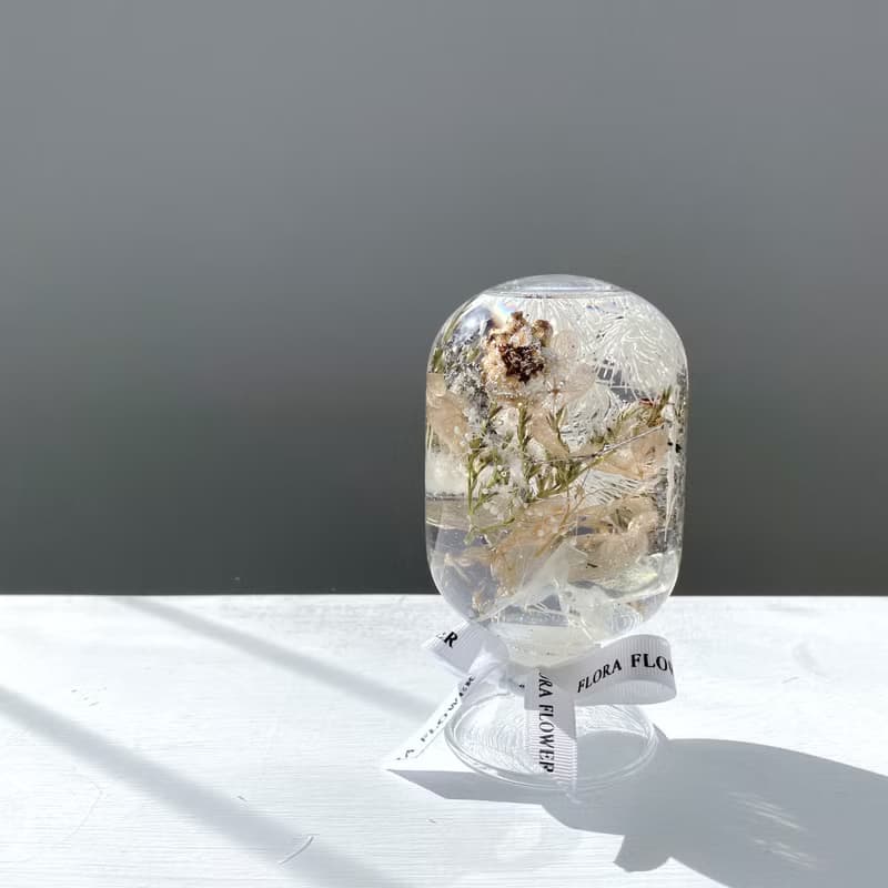 Flora Flower水晶球浮游花-聖誕金銀島
