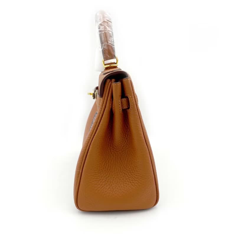 咖啡色手繪不掉色彩色花紋蝴蝶真皮牛皮手袋 TIMBEE LO 手工飾品