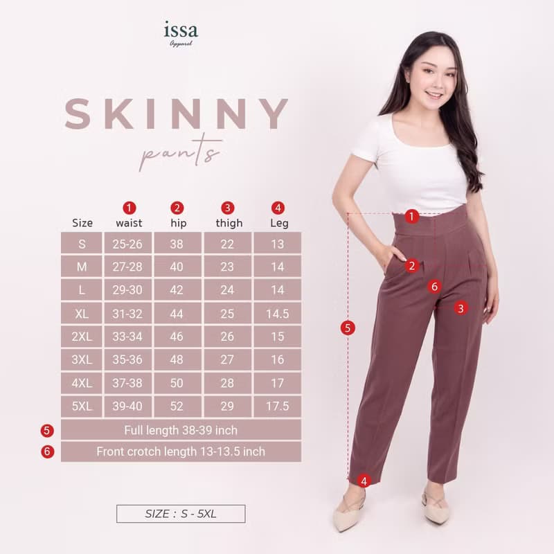 Skinny 修身褲 | 粉紅色 | 暢銷 | 輕鬆休閒 | 高腰