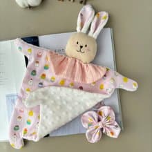 兔寶寶安撫巾  彌月禮 新生兒禮 嬰兒 小鸚鵡寶寶