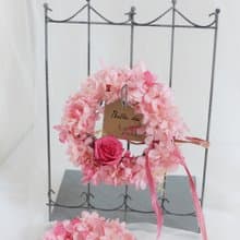開運桃花人緣居家佈置法式小花圈 求婚告白情人節生日男/女生禮物