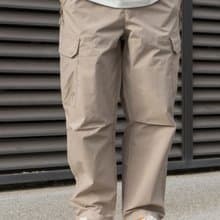 PANTS 新款春夏休閒多袋工裝褲 立體剪裁戶外休閒寬鬆長褲