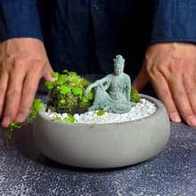 自然苔玉美學 –悠然 / 侘寂風 / 禪風 / 盆栽 / 擺飾