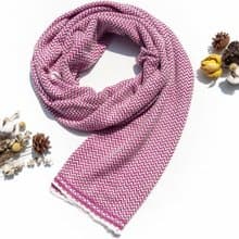 厚款喀什米爾Cashmere 針織圍巾 純羊絨圍巾 羊毛披巾 手織蓋毯巾