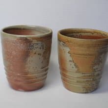 蕭克昌  柴燒水杯(2入一組)
