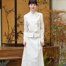 【君子玉】中式復古少女/上衣/半裙