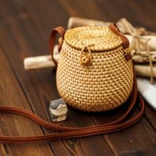 Islandoffer 越南製造 秋藤橢圓小手袋