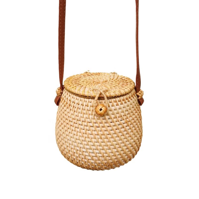 Islandoffer 越南製造 秋藤橢圓小手袋