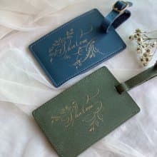 【出國旅遊】行李箱牛皮吊牌 姓名吊牌 行李牌