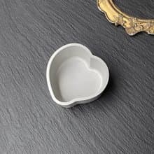 簡約手作灰色愛心水泥飾品盒 收納盒 收納飾品 生日 情人節禮物