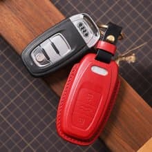 【Off-season sale】全手工訂制 聖誕禮物 For Audi奧迪車鑰匙包