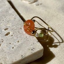 老林雜貨 | 南紅瑪瑙鏤空設計戒指