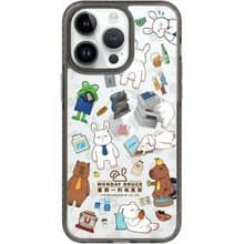 布魯斯 趣味辦公室 iPhone16 Samsung S25氣墊標準防摔鏡面手機殼
