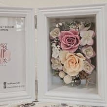 美好時光|永生花相框 母親節 謝師花禮 畢業 結婚 生日 退休 升遷